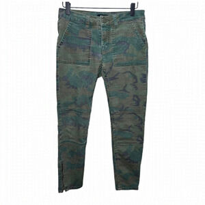 Urban Outfitters BDG Camoflauge Skinny Jeans Zipper Ankle Size 27